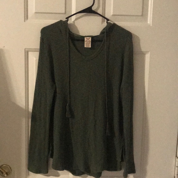 Faded Glory Tops - NWOT army green pullover